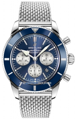 Buy this new Breitling Superocean Heritage Chronograph 44 ab0162161c1a1 mens watch for the discount price of £6,602.00. UK Retailer.